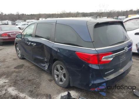 2019 Honda Odyssey Ex-L from USA, damaged, VIN 5FNRL6H7XKB101635